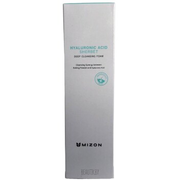 [MIZON] Пенка для умывания с гиалуроновой кислотой Hyaluronic Acid Sherbet Deep Cleansing Foam, 150 мл