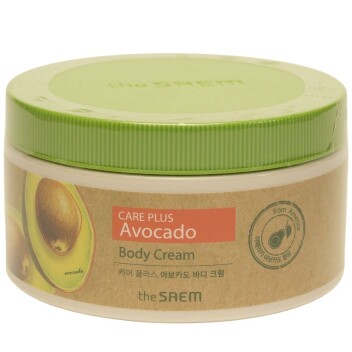 [THE SAEM] Крем для тела с авокадо Care Plus Avocado Body Cream, 300 мл