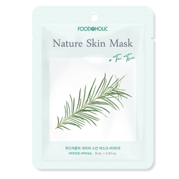 [FOODAHOLIC] Маска тканевая Tea Tree Nature Skin Mask, 23 мл