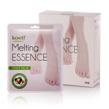 [PETITFEE] Маска-носочки для ног смягчающая Melting Essence Foot Pack, 16 гр