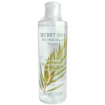 [SECRET SKIN] Тонер  для лица с экстрактом чайного дерева Tea Tree Relax Toner, 250 мл