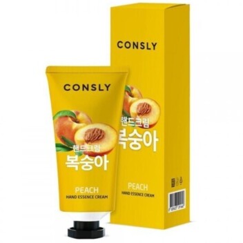 [CONSLY] Крем-сыворотка для рук с экстрактом персика Peach Hand Essence Cream, 100 мл