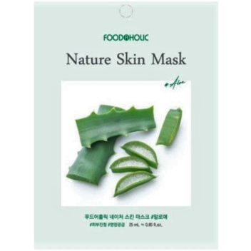 [FOODAHOLIC] Маска тканевая Aloe Nature Skin Mask, 23 мл