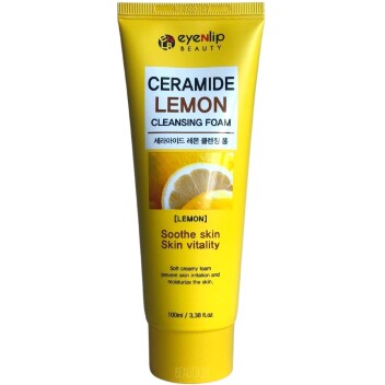 [EYENLIP] Пенка для умывания с лимоном CERAMIDE LEMON CLEANSING FOAM, 100 мл