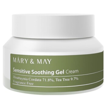 [MARY & MAY] Успокаивающий гелевый крем Sensitive Soothing Gel Blemish Cream, 70 гр