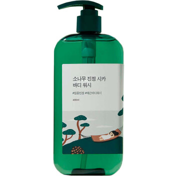 [ROUND LAB] Гель для душа успокаивающий Pine Calming Cica Body Wash, 400 мл
