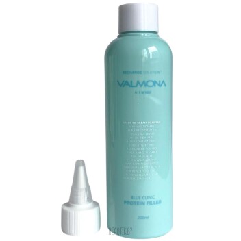 [VALMONA] Маска для волос УВЛАЖНЕНИЕ Blue Clinic Protein Filled, 200 мл