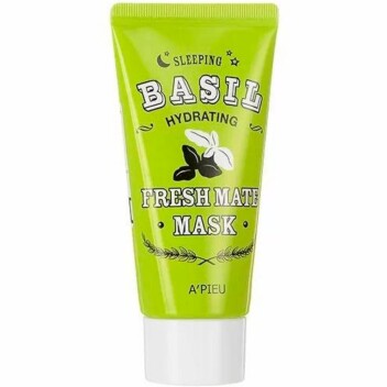 [A’PIEU] Увлажняющая ночная маска для лица Fresh Mate Basil Mask (Hydrating), 50 мл