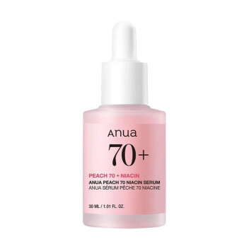 [ANUA] Сыворотка с персиком для гладкой и сияющей кожи Peach 70% Niacin Serum, 30 мл