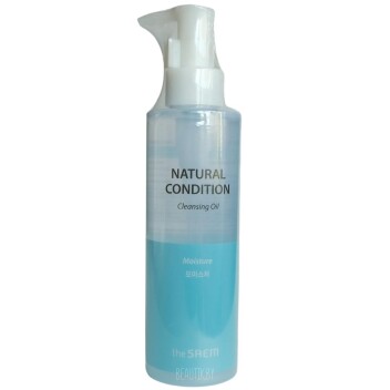 [THE SAEM] Гидрофильное масло с зелёным чаем Natural Condition Cleansing Oil Moisture Green Tea, 180 мл