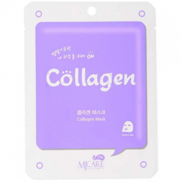 [MJCARE] Маска тканевая для лица с коллагеном Collagen mask pack, 22 гр