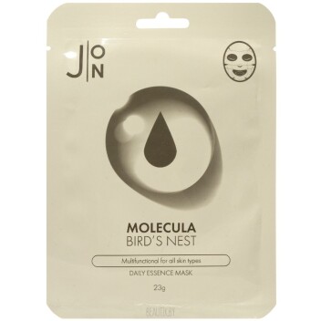 [J:ON] Тканевая маска для лица ЛАСТОЧКИНО ГНЕЗДО Molecula Bird’s Nest Daily Essence Mask, 23 мл