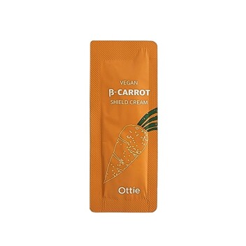 [OTTIE] Укрепляющий крем на основе органической моркови (ПРОБНИК) Vegan Beta-Carrot Shield Cream, 1 мл