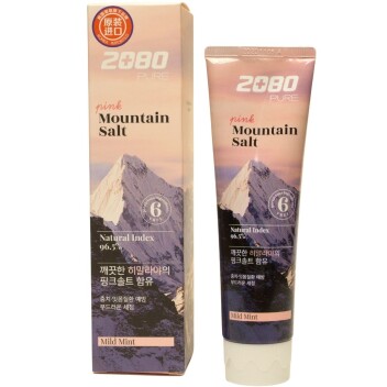 [DENTAL CLINIC 2080] Зубная паста с розовой Гималайской солью Pure Pink Mountain Mild Mint, 120 гр
