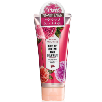 WELCOS Маска для поврежденных волос Around Me Rose Hip Perfume Hair Treatment, 200 мл