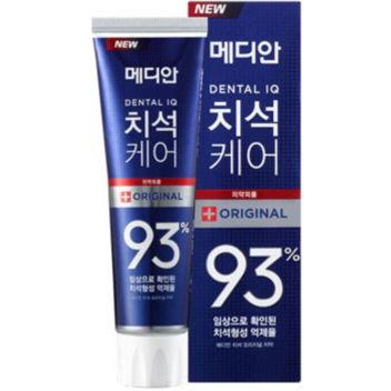 [MEDIAN] Оригинальная зубная паста Dental IQ 93% Tartar Gum Original (Blue), 120 гр