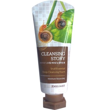 [WELCOS] Пенка для умывания регенерирующая Cleansing Story Foam Cleansing (Snail Essential), 120 мл