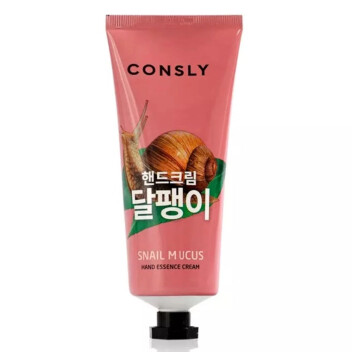 [CONSLY] Крем-сыворотка для рук с муцином улитки Snail Hand Essence Cream, 100 мл