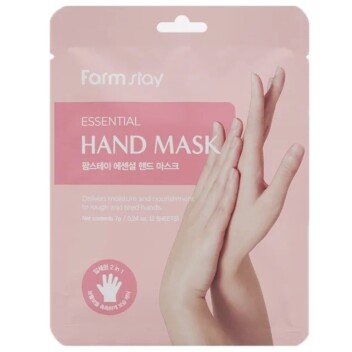 [FARM STAY] Маска-перчатки для рук с гиалуроновой кислотой и мёдом Essential Hand Mask, 7г гр