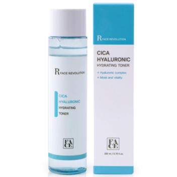 FACE REVOLUTION Тонер с гиалуроновой кислотой и центеллой CICA HYALURONIC TONER, 200 мл