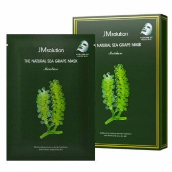 [JMSOLUTION] Тканевая маска с морским виноградом THE NATURAL SEA GRAPE MASK MOISTURE, 30 мл