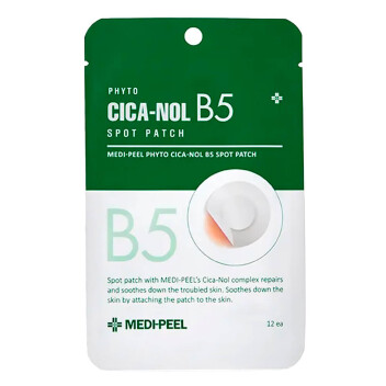 [MEDI-PEEL] Успокаивающие точечные патчи от прыщей с центеллой Phyto CICA-Nol B5 Spot Patch, 12 шт.