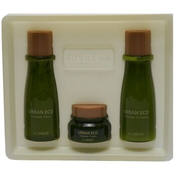 [THE SAEM] Мини набор для лица с экстрактом новозеландского льна Urban Eco Harakeke Root Mini 3 Set, 31 мл/31 мл/8 мл