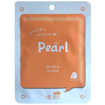[MJCARE] Тканевая маска для лица с жемчугом Pearl Care Mask, 22 гр