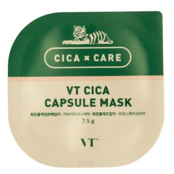 [VT COSMETICS] Капсульная маска с центеллой Cica Capsule Mask, 7,5 гр