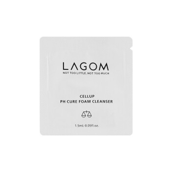 [LAGOM] Пенка для лица очищающая слабокислотная (SACHET) CELLUP PH CURE FOAM CLEANSER, 1,5 мл