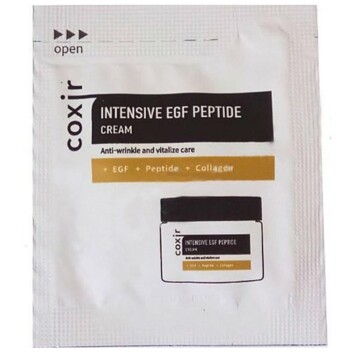 [COXIR] Крем для лица с пептидами (пробник) Intensive EGF Peptide Cream, 2 гр
