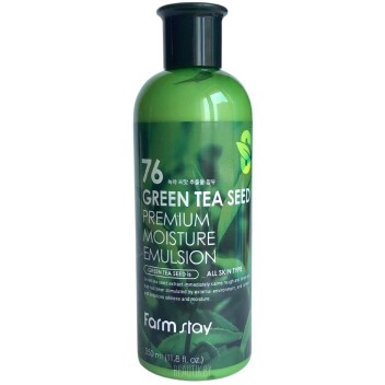 [FARM STAY] Эмульсия увлажняющая с семенами Зеленого чая Green Tea Seed Premium Moisture Emulsion, 350 мл