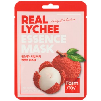 [FARM STAY] Тканевая маска для лица с экстрактом личи Real Lychee Essence Mask 23 мл