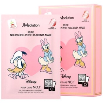 [JMSOLUTION] Регенерирующая тканевая маска с экстрактом фитоплаценты Disney Selfie Nourising Phyto Placenta Mask, 30 мл