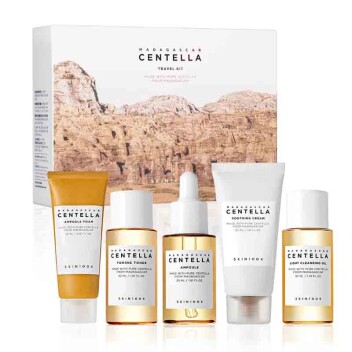 [SKIN1004] Набор миниатюр дорожный с центеллой Madagascar Centella Travel Kit, 30мл+20мл+30мл+30мл+30мл