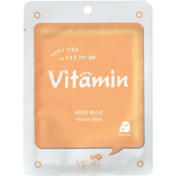 [MJCARE] Маска тканевая для лица с облепихой Vitamin Mask, 22 гр