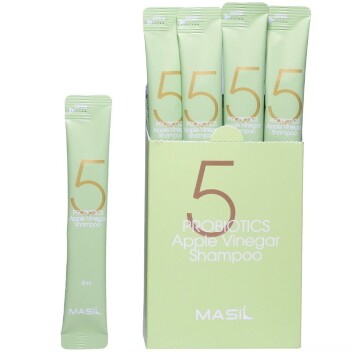 [MASIL] Шампунь с яблочным уксусом (пробник) 5 PROBIOTICS APPLE VINEGAR SHAMPOO STICK POUCH, 8 мл