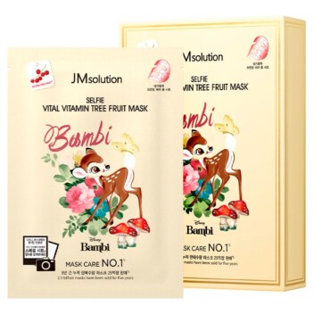 [JMSOLUTION] Тканевая маска с экстрактом облепихи Disney Selfie Vital Vitamin Tree Fruit Mask, 30 мл