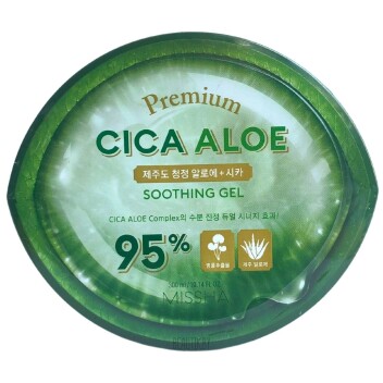 [MISSHA] Успокаивающий гель для тела алоэ Premium Cica Aloe Soothing Gel, 300 мл