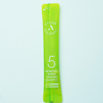 [ALLMASIL] Шампунь для волос с яблочным уксусом 5 Probiotics Apple Vinegar Shampoo Stick Pouch, 8 мл