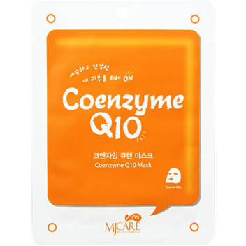 [MJCARE] Маска тканевая для лица с коэнзимом Coenzyme Q10 mask pack, 22 гр