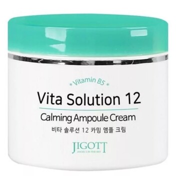 [JIGOTT] Крем для лица УСПОКАИВАЮЩИЙ Vita Solution 12 Calming Ampoule Cream, 100 мл