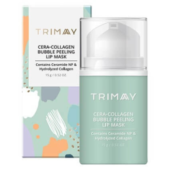 [TRIMAY] Пузырьковая пилинг-маска для губ Cera-Collagen Bubble Peeling Lip Mask, 15 гр
