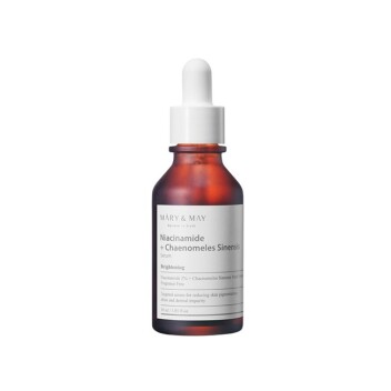 [MARY & MAY] Осветляющая сыворотка с экстрактом айвы Niacinamide + Chaenomeles Sinensis Serum, 30 мл