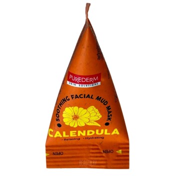 [PUREDERM] Грязевая маска для лица календула Calendula Facial Mud Mask, 20 мл