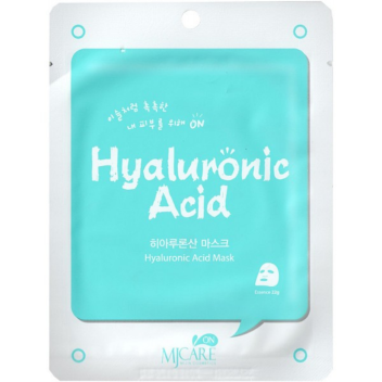 [MJCARE] Маска тканевая для лица с гиалуроновой кислотой Hyaluronic Acid mask pack, 22 гр