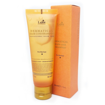 [LA’DOR] Шампунь для тонких волос DERMATICAL HAIR-LOSS SHAMPOO, 50 мл