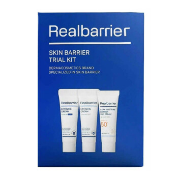 [REAL BARRIER] Набор средств для восстановления кожи Extreme Skin Barrier Trial Kit (2 cream +1 sunscreen), 3*10 мл