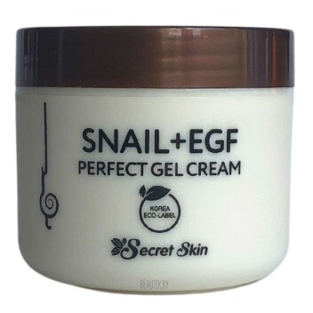 [SECRET SKIN] Крем для лица с экстрактом улитки SNAIL+EGF PERFECT GEL CREAM, 50 гр