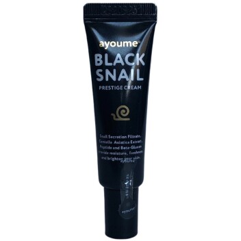 [AYOUME] Крем для лица мини с муцином улитки Black Snail Secrettion Filtrate Centella Prestige cream, 8 мл